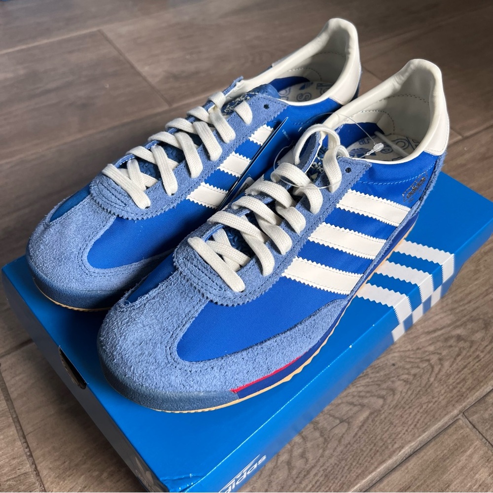 adidas Blue and White Men's Sneakers
